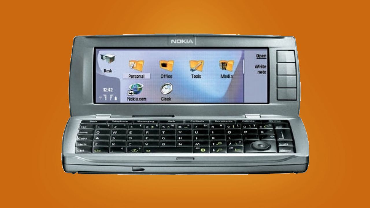 The laptop-like Nokia Communicator 9500