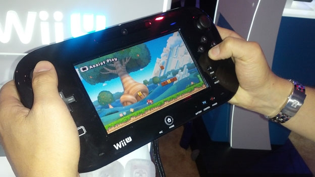 Wii U GamePad hands-on