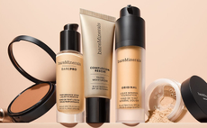 A selection of cosmetic and skincare items available from bareMinerals.