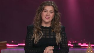 Kelly Clarkson wore a black dress and said goodbye to fans during the final episode of The Kelly Clarkson Show.