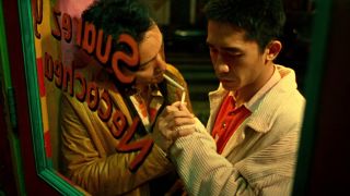 Leslie Cheung and Tony Leung Chiu-Wai in Happy Together