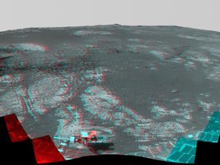 Mars 'Matijevic Hill' Panorama (Stereo)