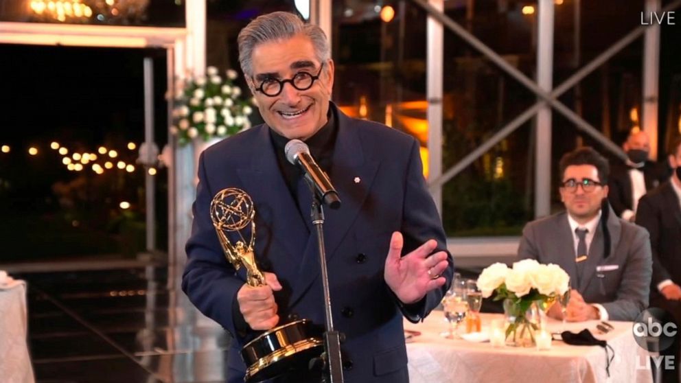 Eugene Levy at the 72nd Emmy Awards.