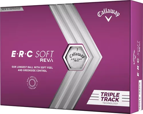 Women's ERC Soft REVA Triple Track Golf Balls (Dozen)