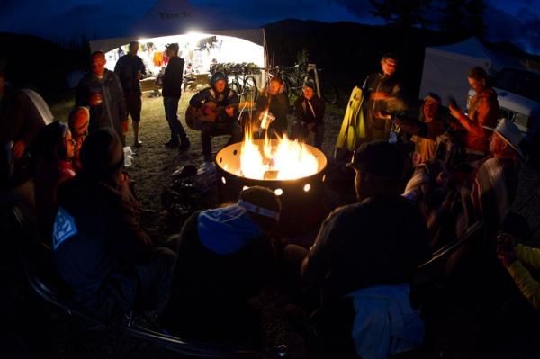 Time to chill out around the campfire