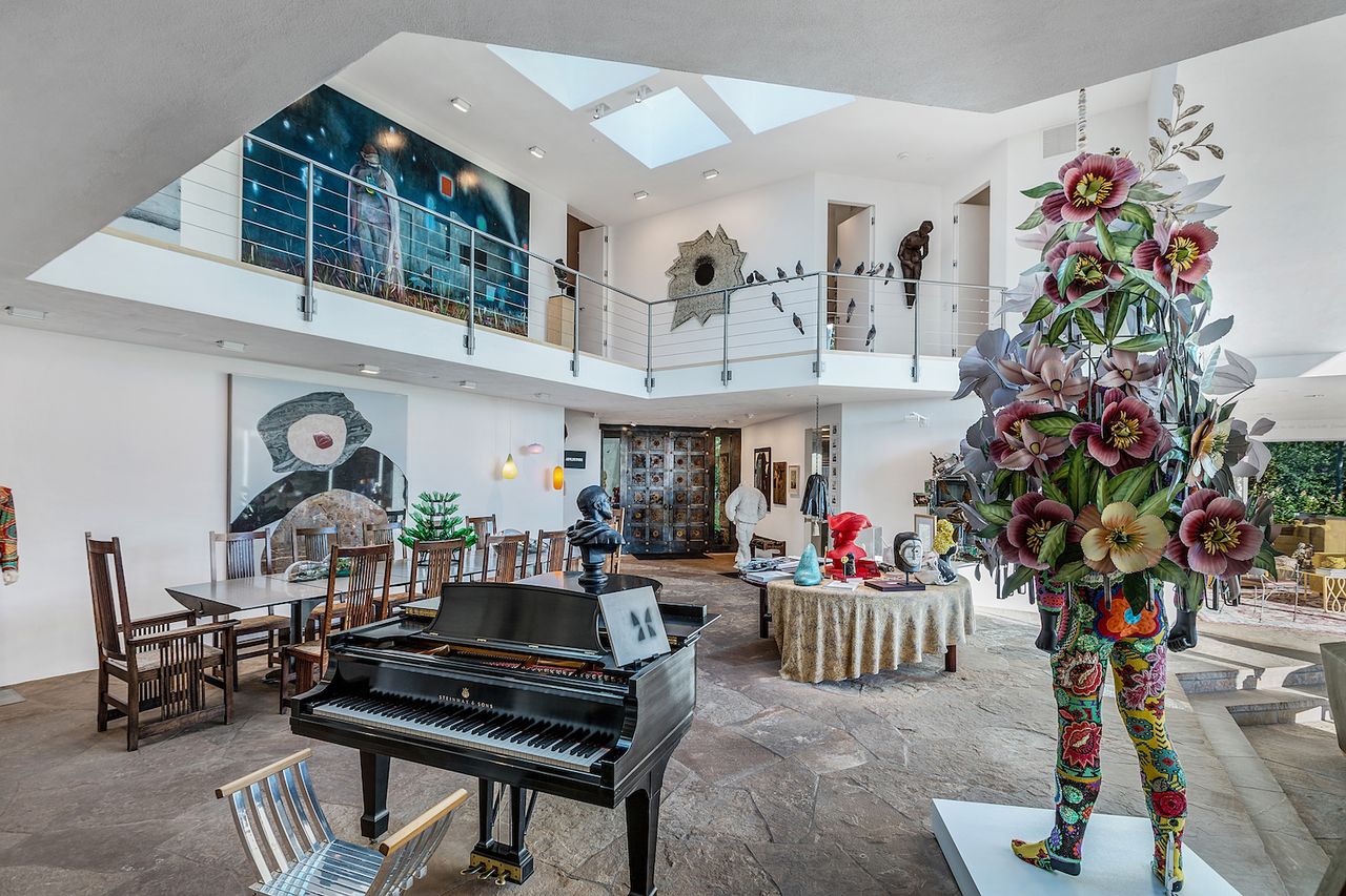 Private Gallery For Sale This striking home doubles as a private art