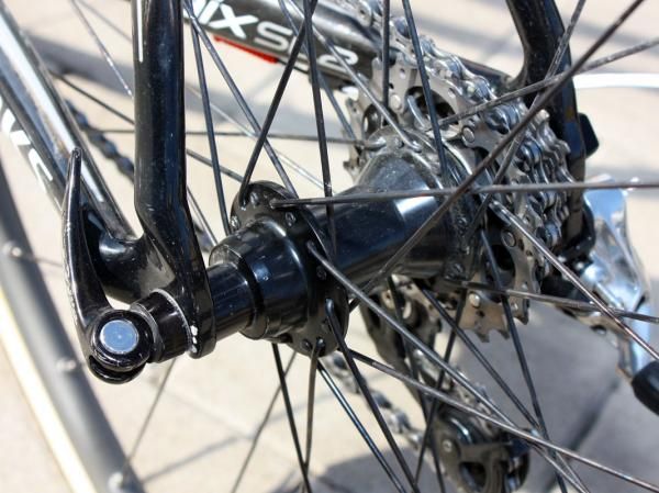 The team's Paris-Roubaix wheels are built around DT Swiss 240s hubs.