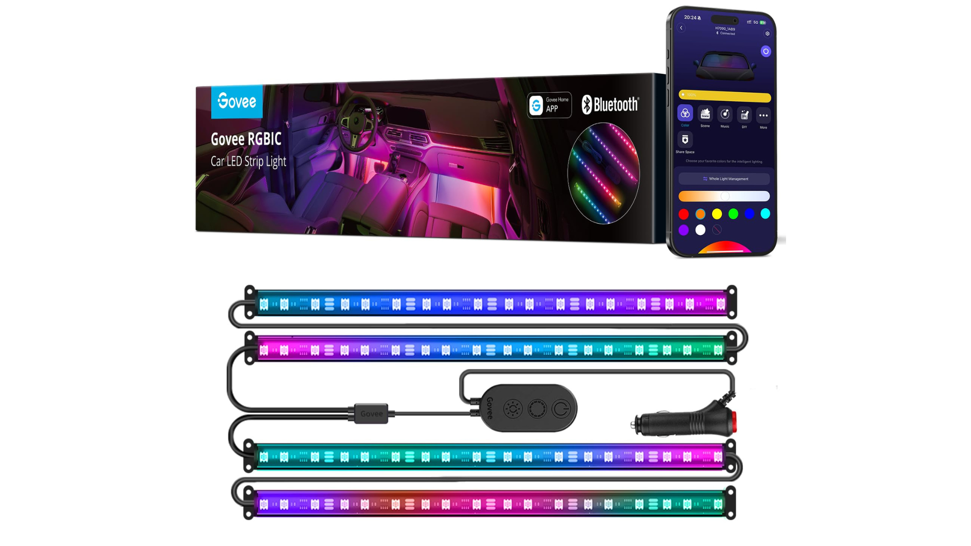 Govee RGBIC Interior Car Lights