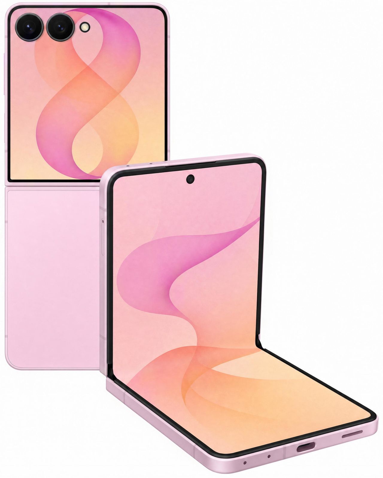 Galaxy Z Flip 8 in pink
