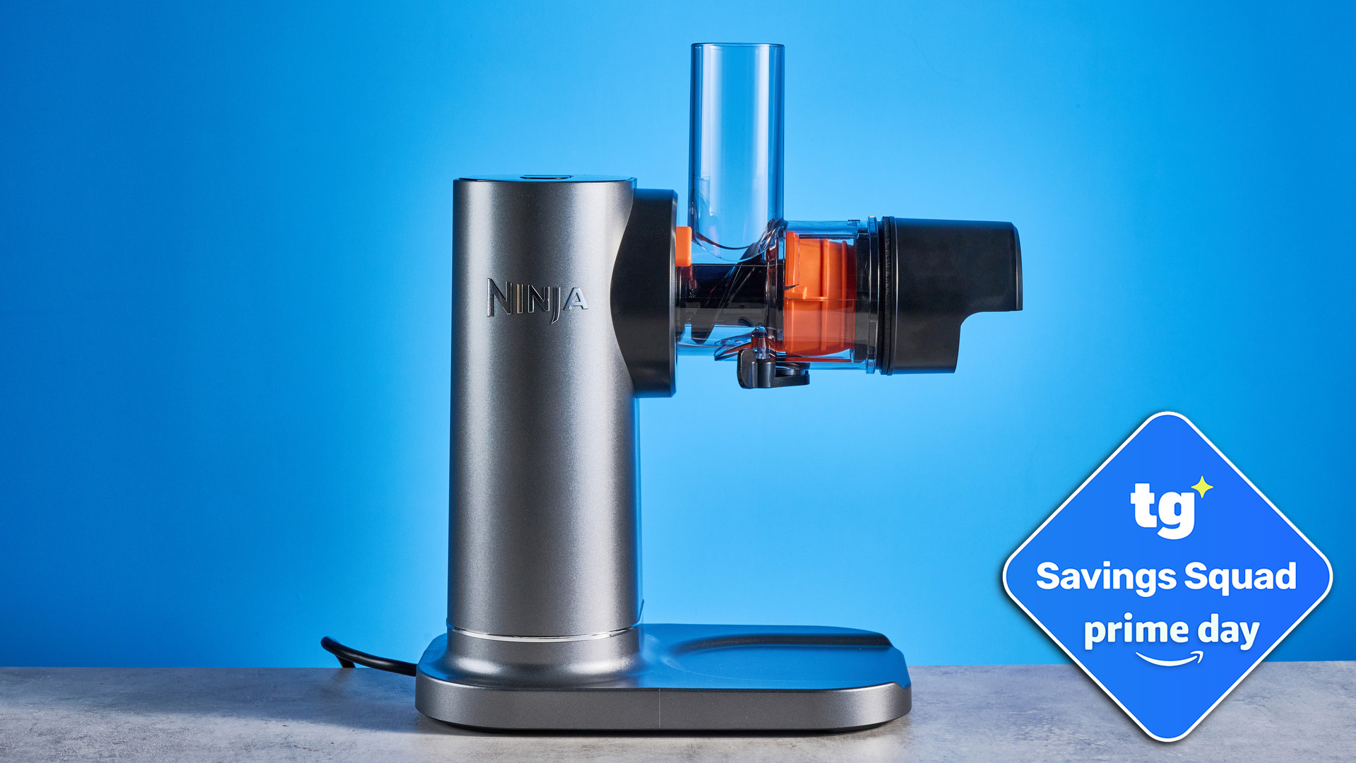 Ninja NeverClog Cold Press Juicer amazon prime day deal tag