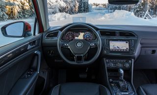 Interior of volkswagen.