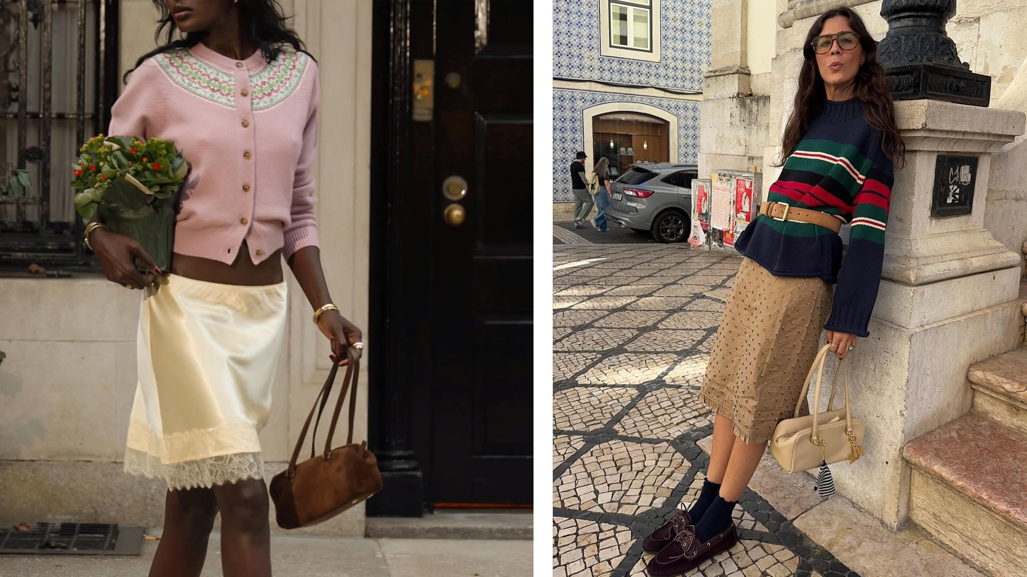 Women wearing J.Crew outfits