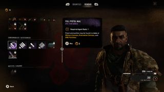 Buying ammo from Jai, The Watcher, in Dying Light 2
