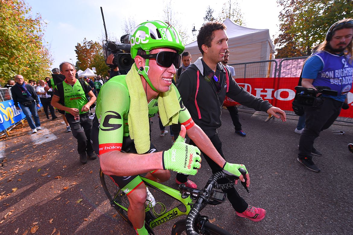 Rigoberto Uran after his Milano-Torino win