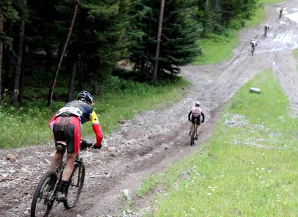 Two straight days of rain had reduced the trails to mud