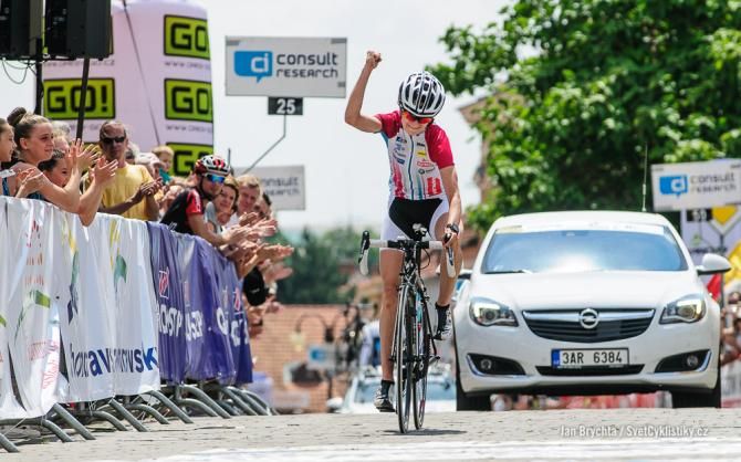 Martina Sablikova wins the women's Czech road championship