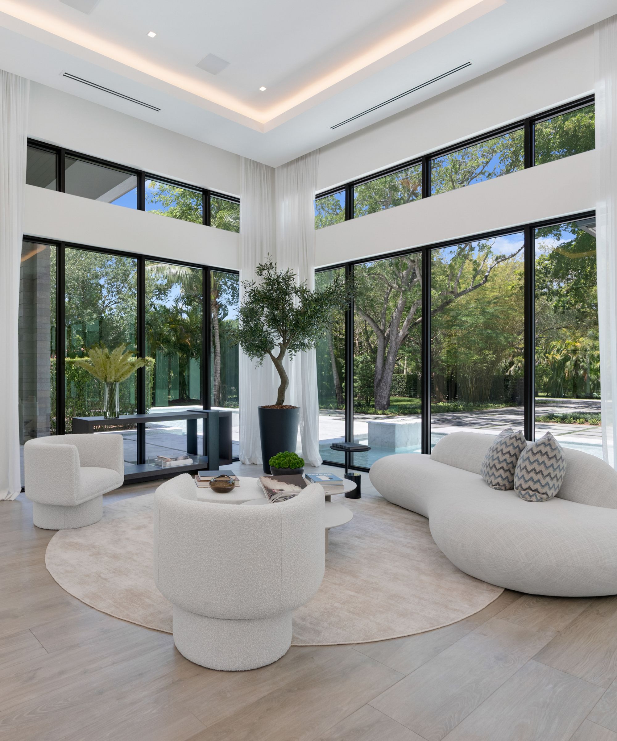 David Ortiz's reception room