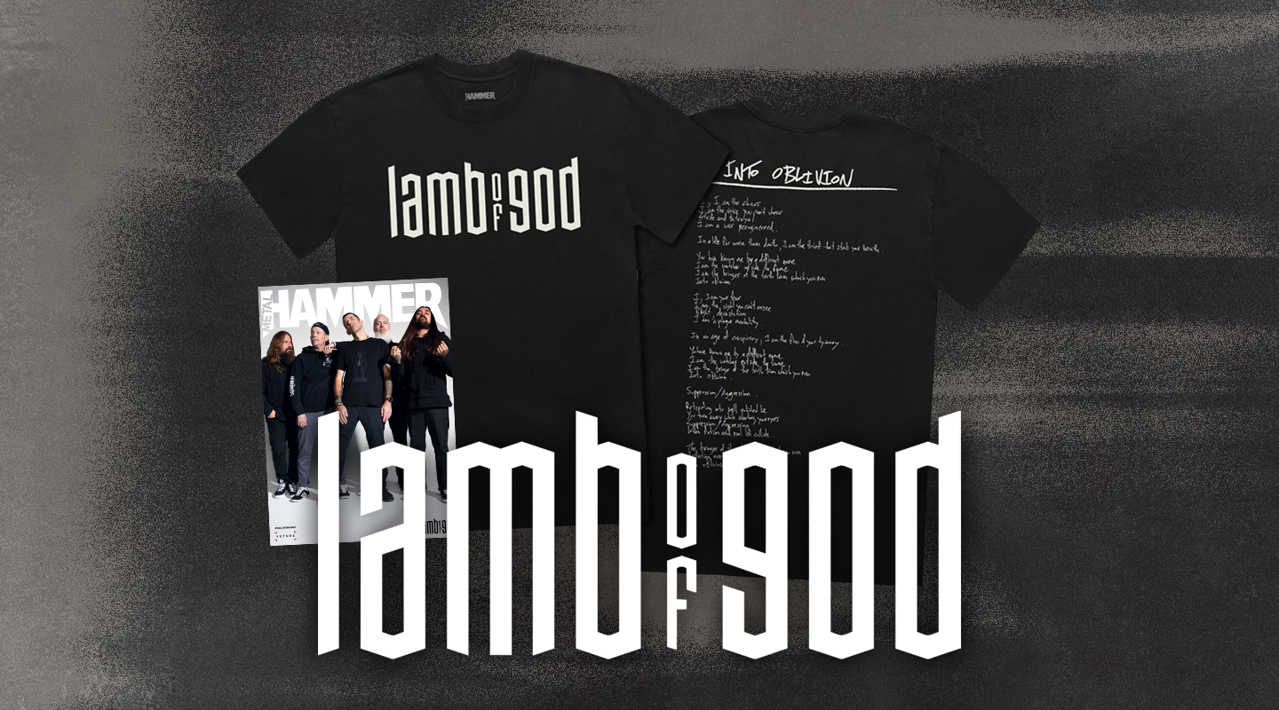 Lamb of God magazine and t-shirt