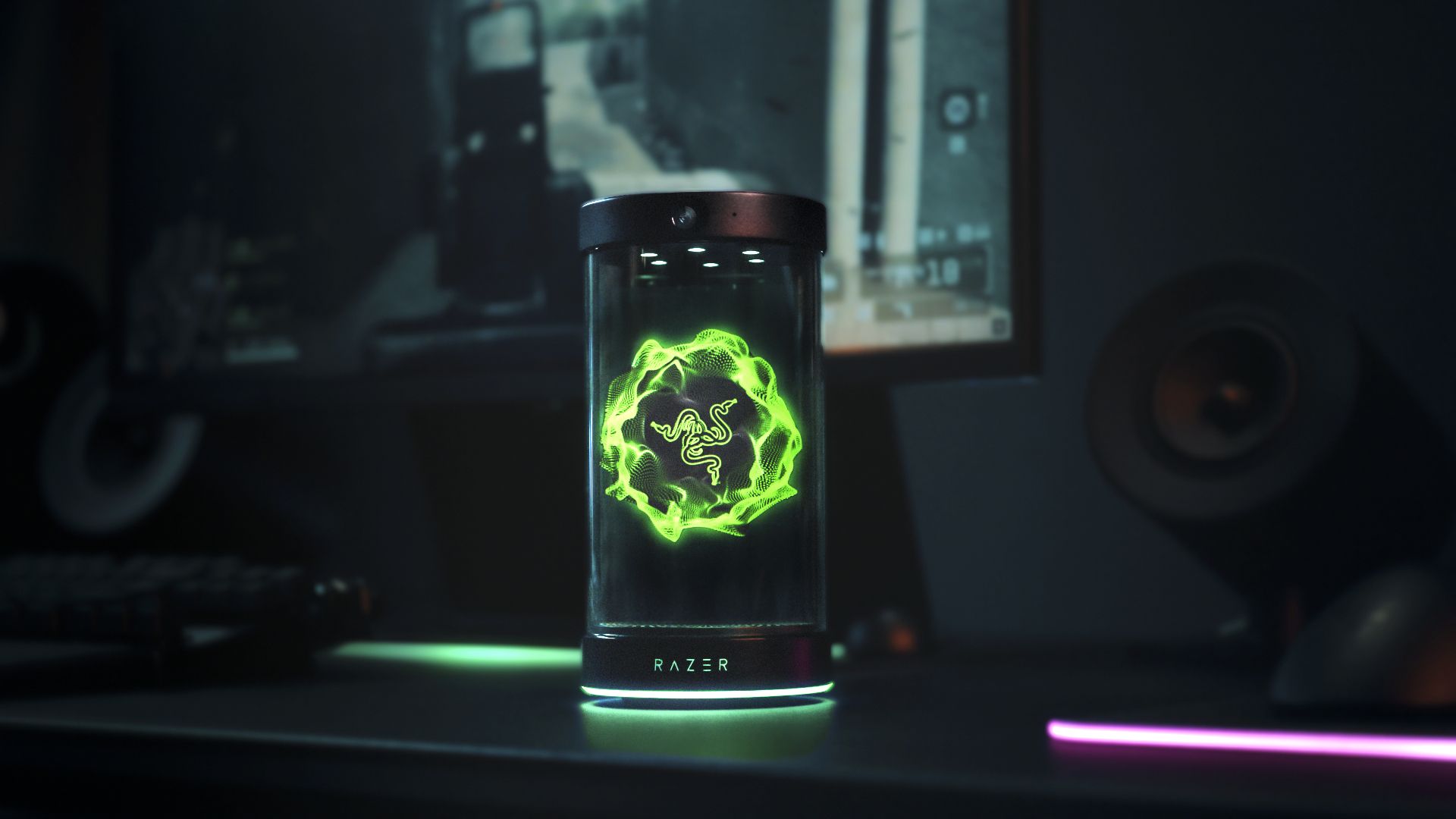 A hologram AI companion, a haptic gaming chair, “smart” headphones — Razer's hardware at CES was a little different this year