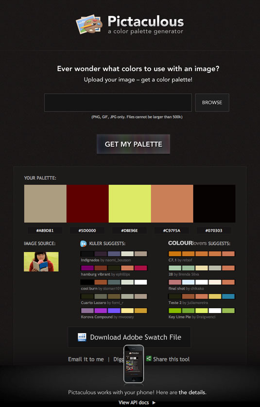 Colour scheme tools