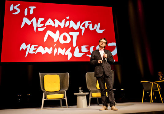 Michael Johnson at What Design Can Do 2015