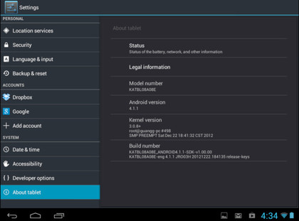 Kogan android version