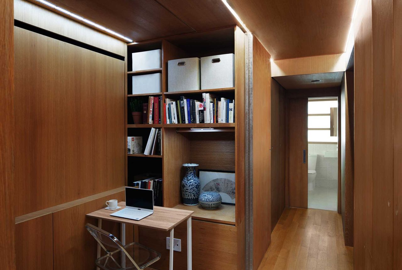 Space is also effective as a work area