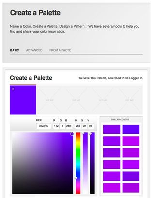 Colour scheme tools