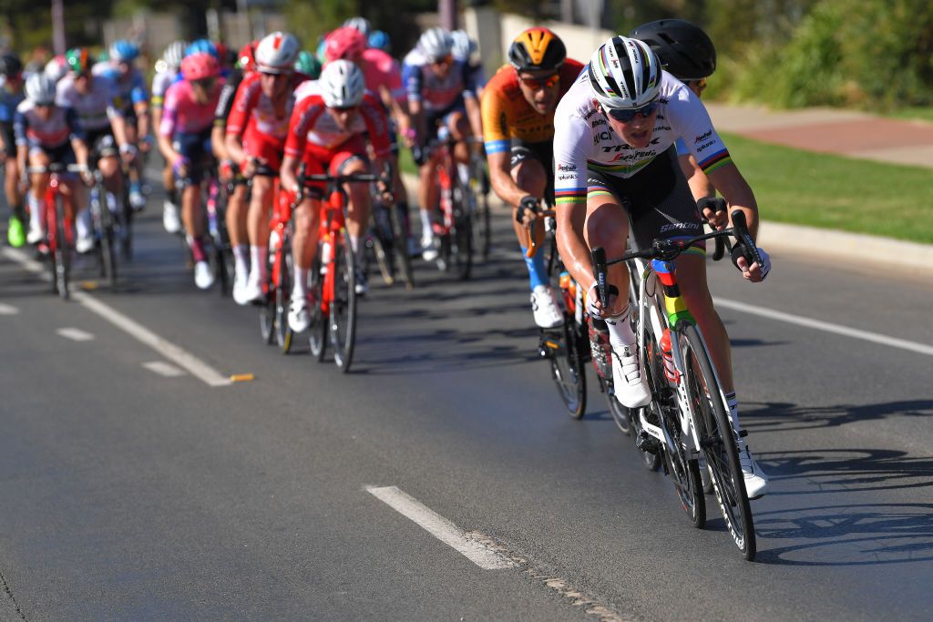 Mads Pedersen goes on the attack