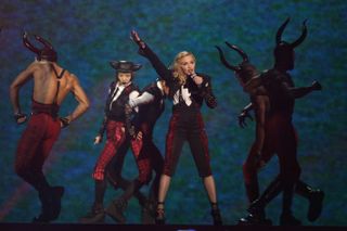 Madonna at the Brits
