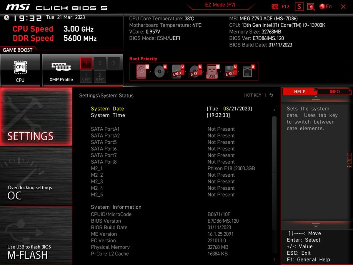 MSI MEG Z790 Ace