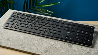 Photograph of Cherry KW X ULP low profile mechanical keyboard