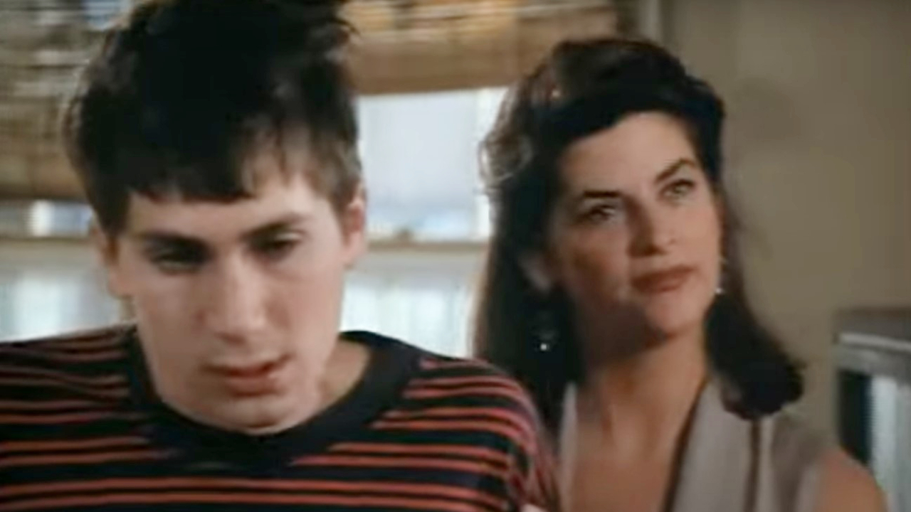 Michael A. Goorjian and Kirstie Alley in David's Mom