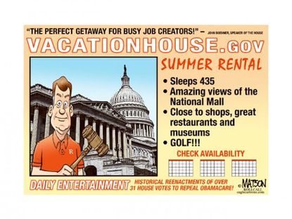 Congressional getaway