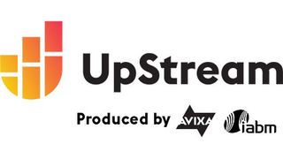 The logo for the Upstream Event from AVIXA and IABM.