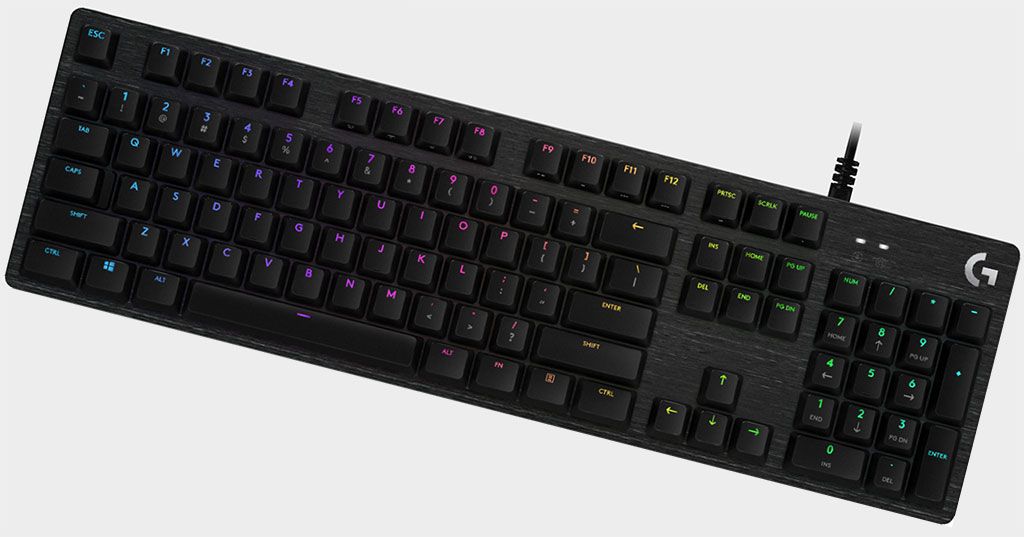 This Logitech mechanical keyboard with RGB lighting is a great value at $50