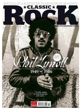 The cover of Classic Rock issue 154 featuring Thin Lizzy’s Phil Lynott