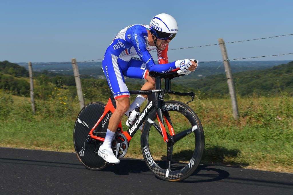 Thibaut Pinot had a great TT