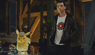 Detective Pikachu Justice Smith and Pikachu