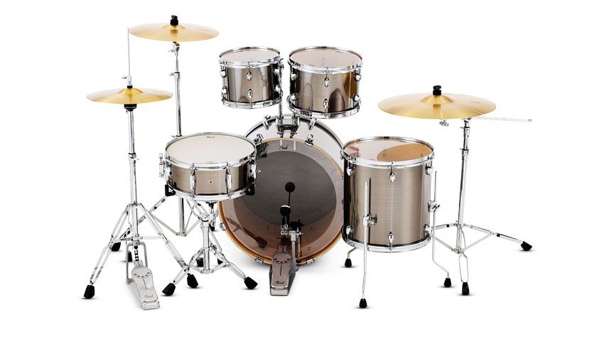 The Export comes with a full 830 series hardware pack including the impressive Demonator bass drum pedal