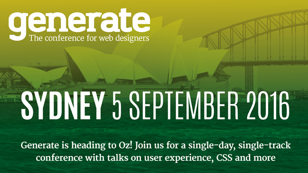 Generate Sydney conference