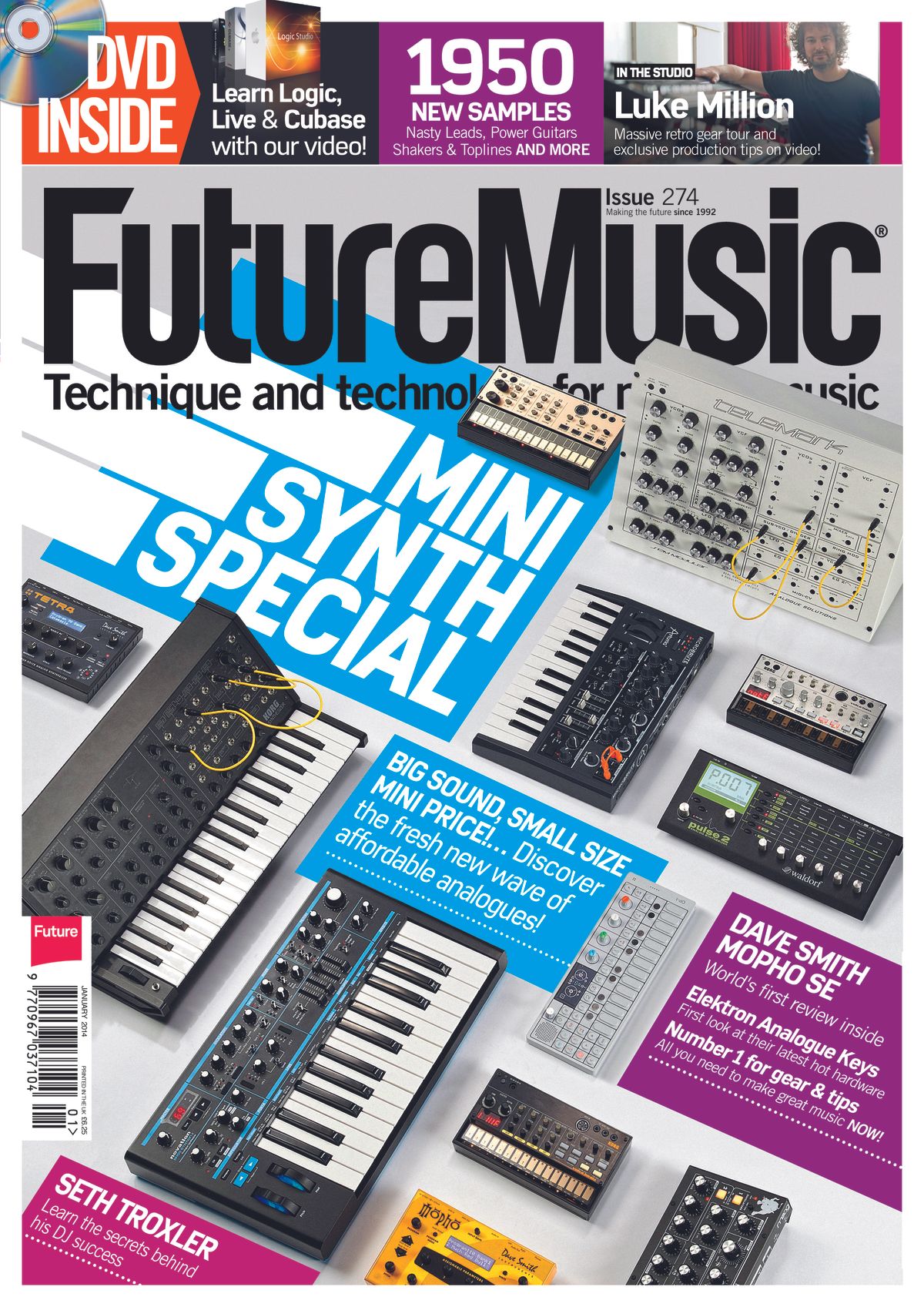 Issue 274 of Future Music is on sale now | MusicRadar