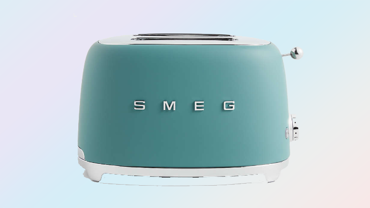 Smeg small kitchen appliances in Jade Green