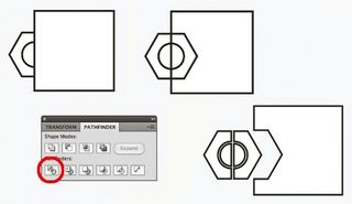 Pathfinder in Illustrator: step 9