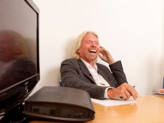 Sir Richard Branson - talks to TechRadar