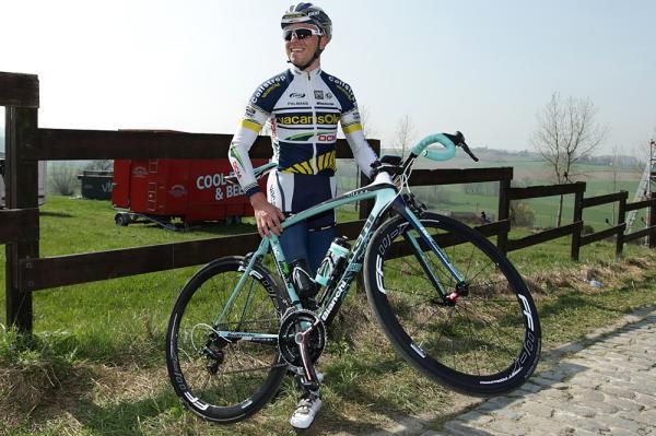 Kris Boeckmans (Vacansoleil) on the Koppenberg