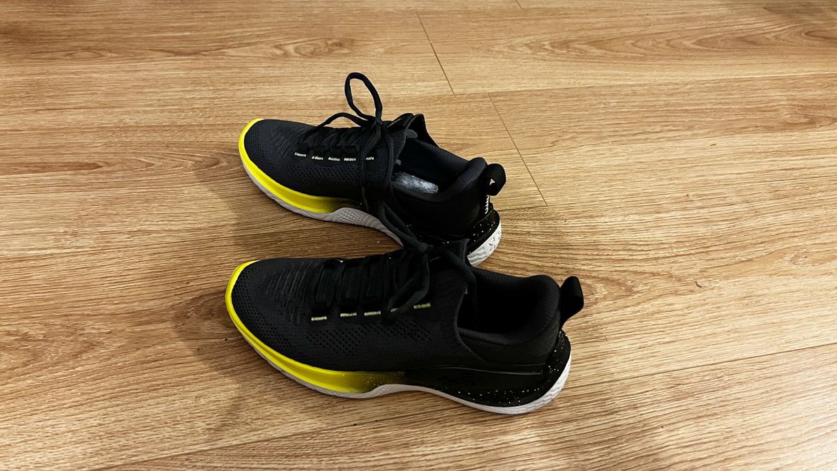 I wore the Under Armour Flow Dynamic training shoes for 6 professional ...