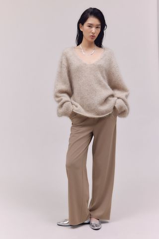 Jersey Crêpe Trousers