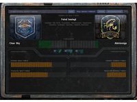The war of the factions shows the current status in the battlefield.