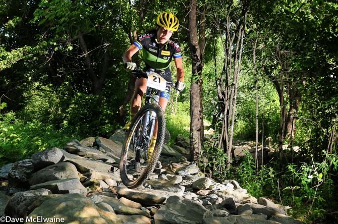 Crystal Anthony (Riverside Racing) got off to a poor start but moved up dramatically